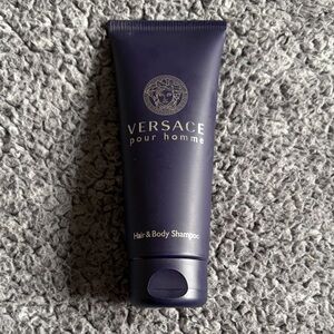Versace Pour Homme Hair & Body Wash - Deep Purple Tube